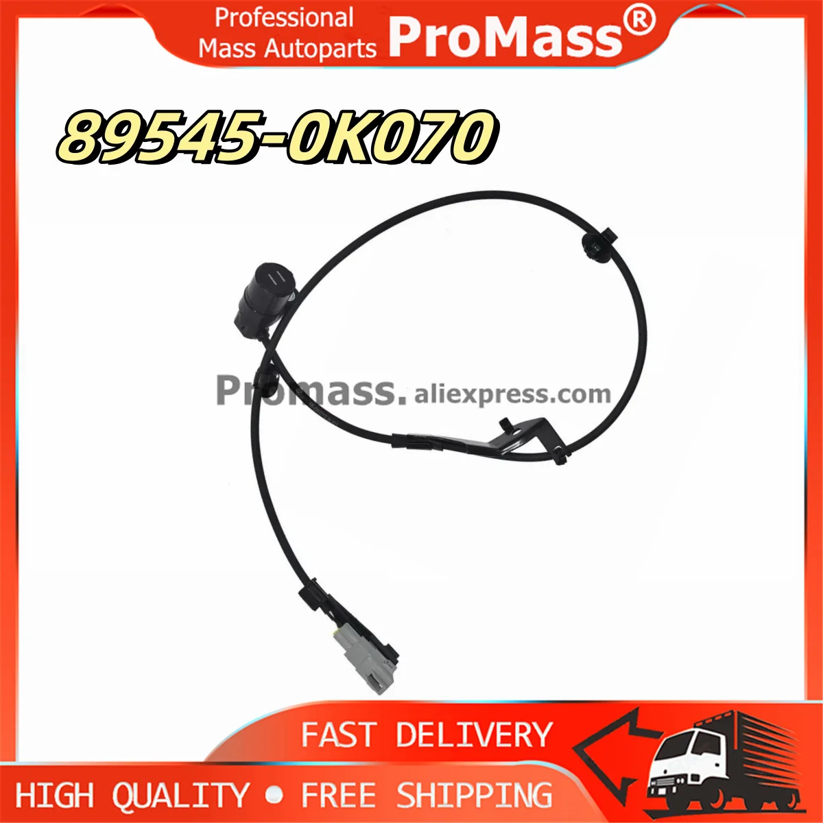 1/2/4pcs Front Rear Left Right ABS Speed Sensor 89542-0K020 89543-0K020 89546-0K070 89545-0K070 For Toyota Hilux Vigo