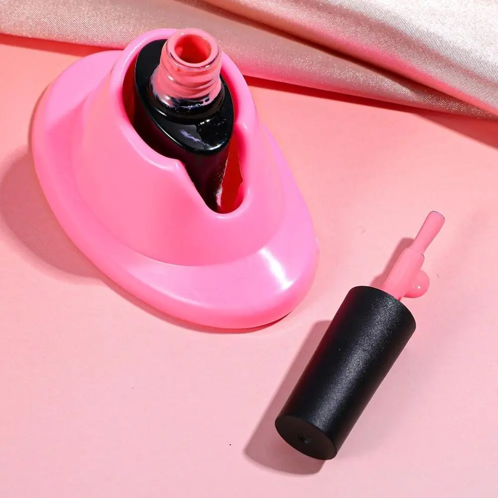 Support de vernis à ongles à Base ronde, Stable, Anti-pointe, organisateur d'art des ongles, outils de manucure durables et doux, accessoires de manucure, nouvelle collection