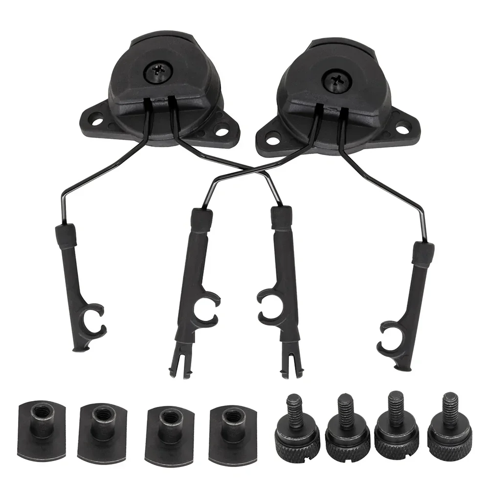 Tactical Airsoft Shooting Headset Bracket for Tactical Wendy EXFIL Series Helmet Rail for COMTAC I II III Tactical Headset