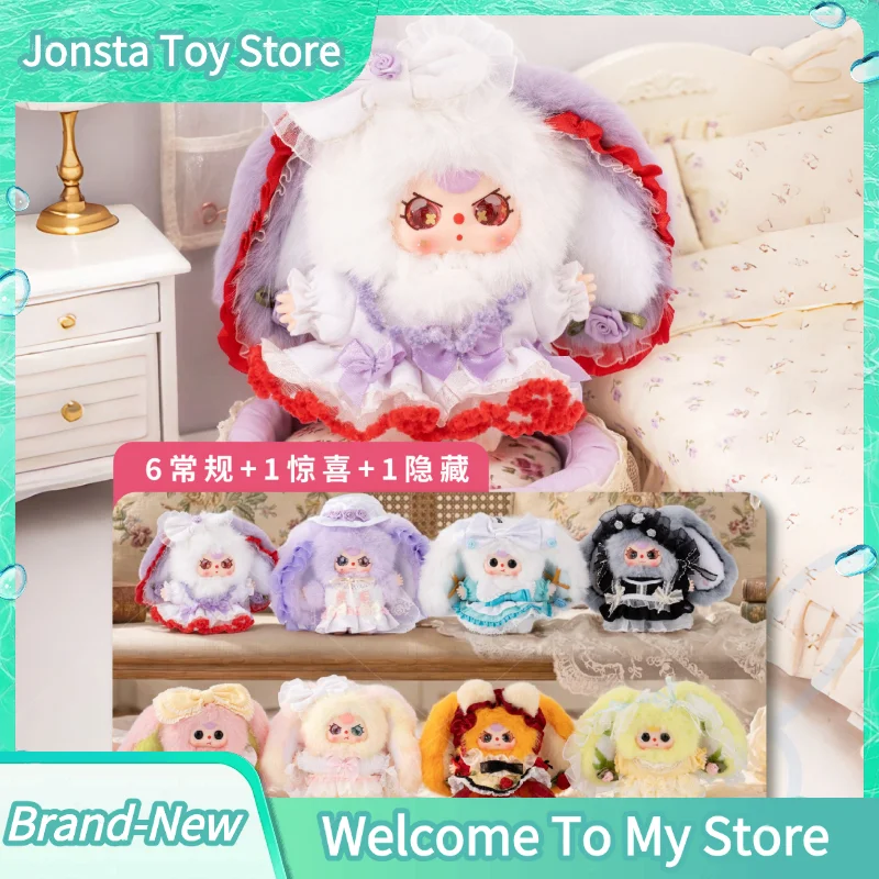 

New Baby Three Flower Messenger Plush Blind Box Pendant Cute Fluffy Doll Bag Charm Kawaii Anime Gift For Girls Collectors Lovers