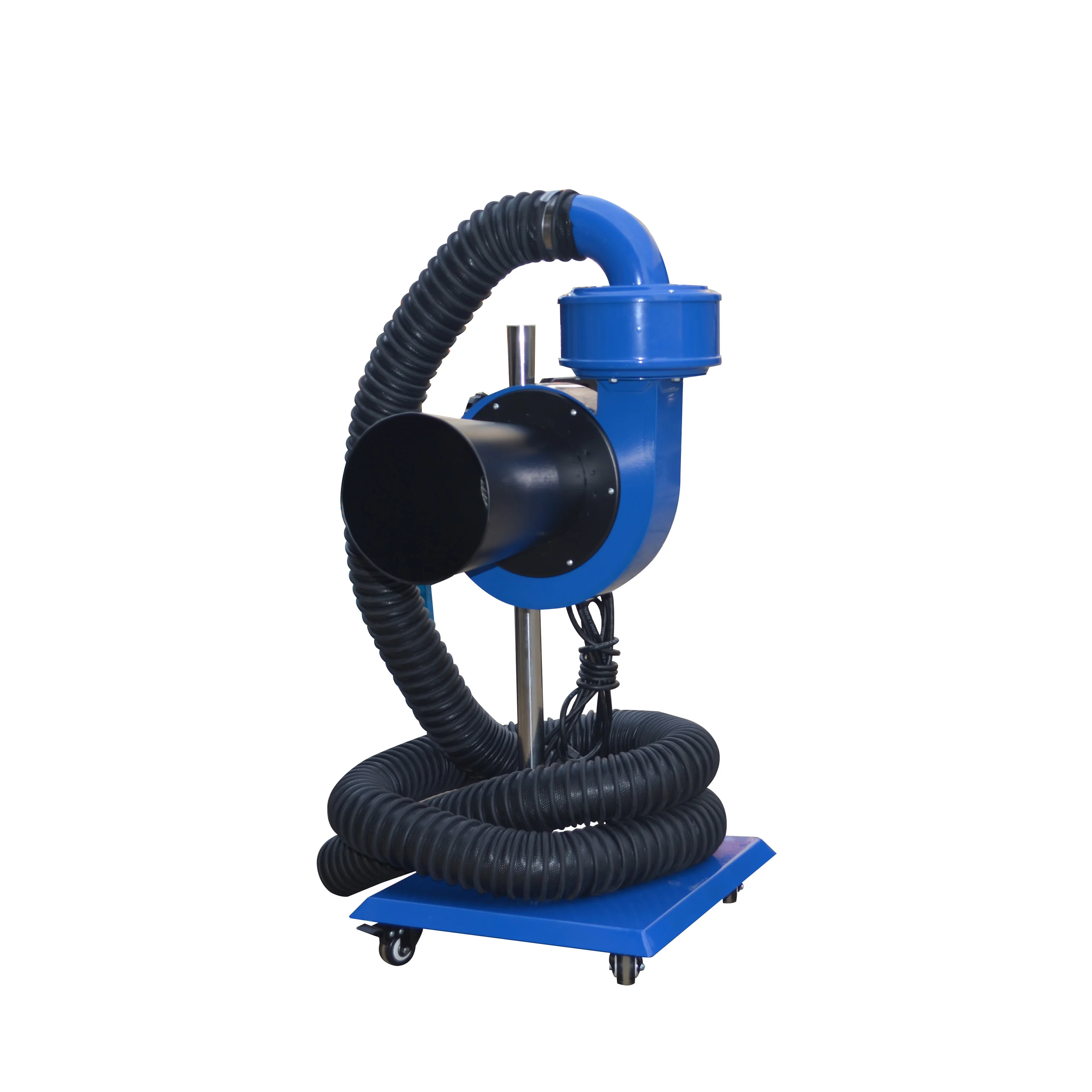 

Portable Mobile Exhaust Extractor with Suction Mouth for Vehicle Equipment and Manufacturing Plant Fume Exhauster