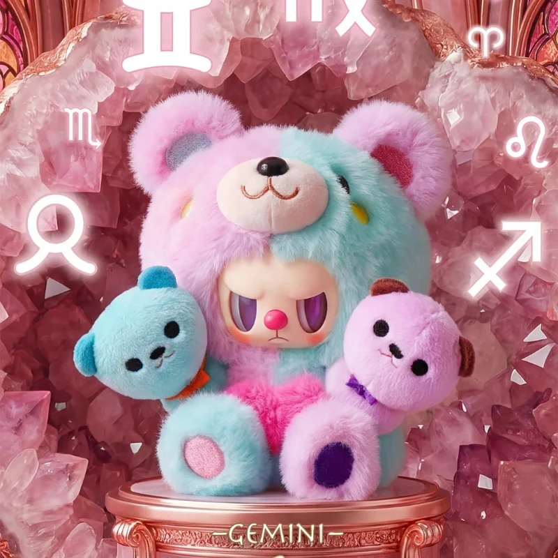 

CHAOSWEET Rebel Bear Zodiac Series Vol.1 Blind Box Animal Trendy Toy Surprise Bag Pendant Cute Plush Doll Mystery Ornaments Gift