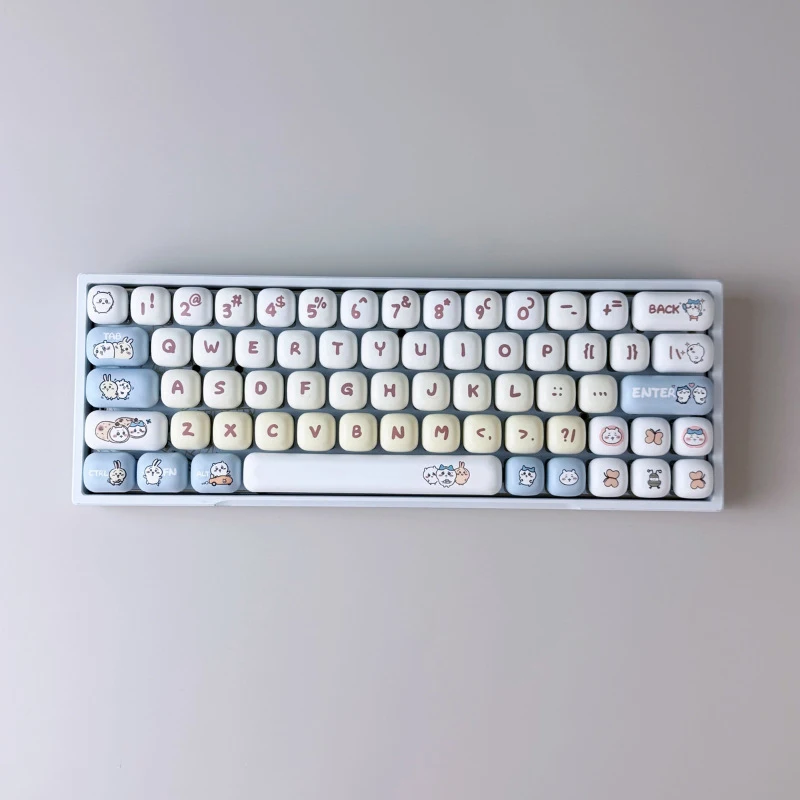 Mantou Xiaoba keycapPBTTranslucent material supportwooting EZ63MADE68 Hero68ND63Night Demon