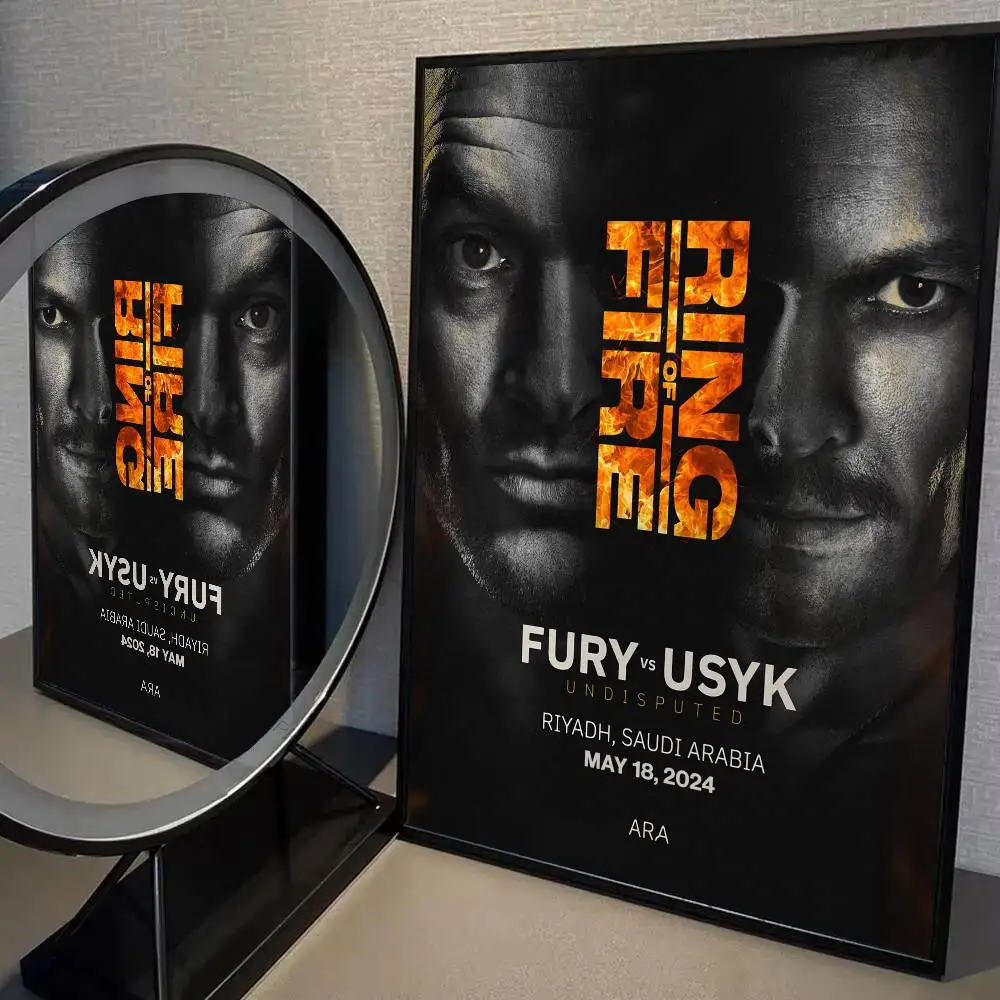 U-المتطرفة القتال بطولة UFC المشارك طباعة A5 A4 A3 A2 جدار ديكور فني لغرفة مكتب هدية لمحبي