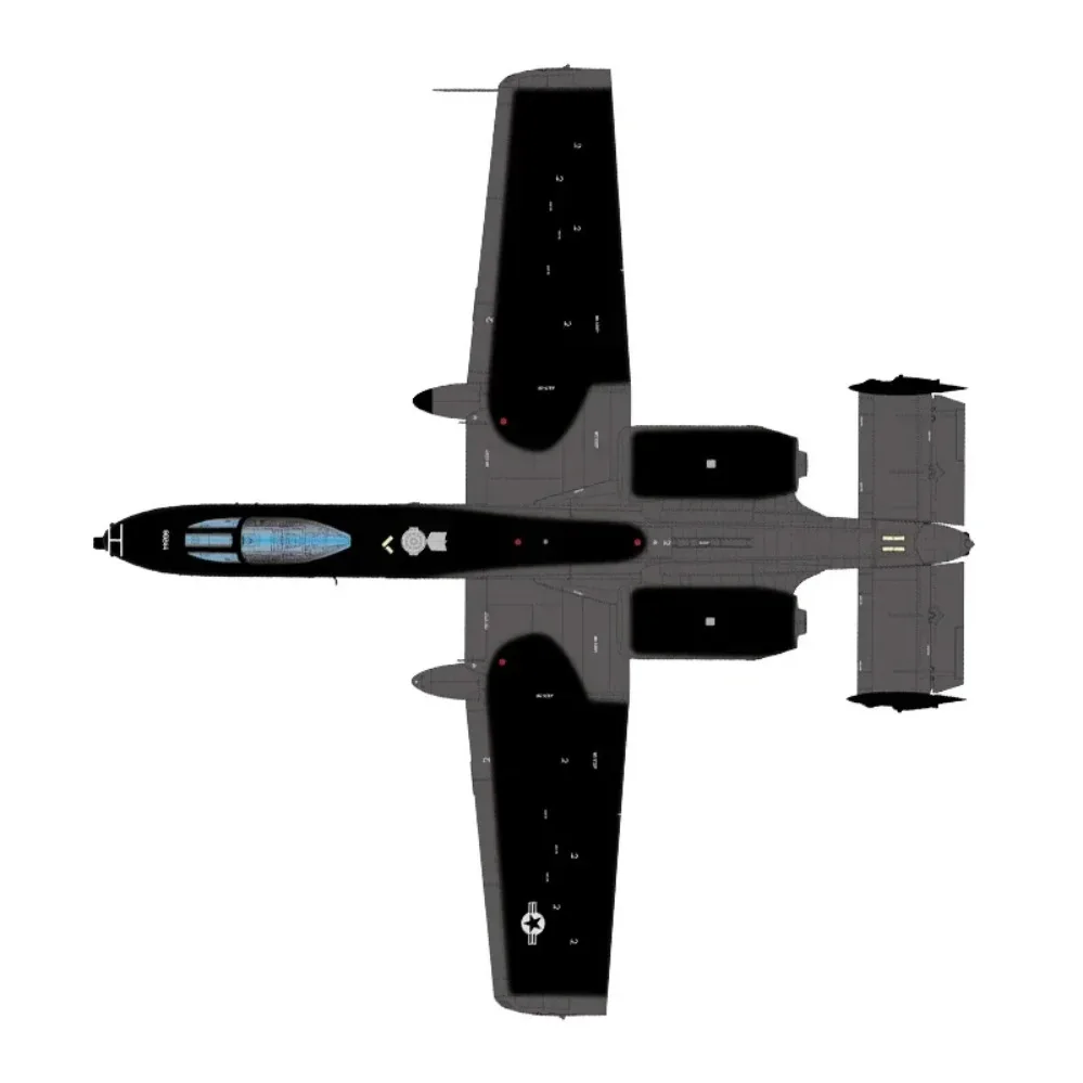 Assemble   S4823 A-10C Aircraft Model Kit Great Wall  Thunderbolt II "Blacksnake" Indiana Air National Guard 1:48