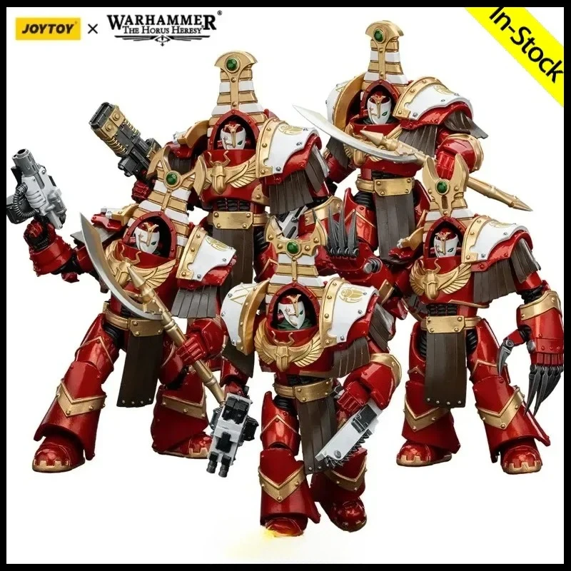 

[IN STOCK]JOYTOY Warhammer The Horus Heresy1/18Thousand Sons Sekhmet Terminator Cabal 5PCS Action Figures Model Toys Collection