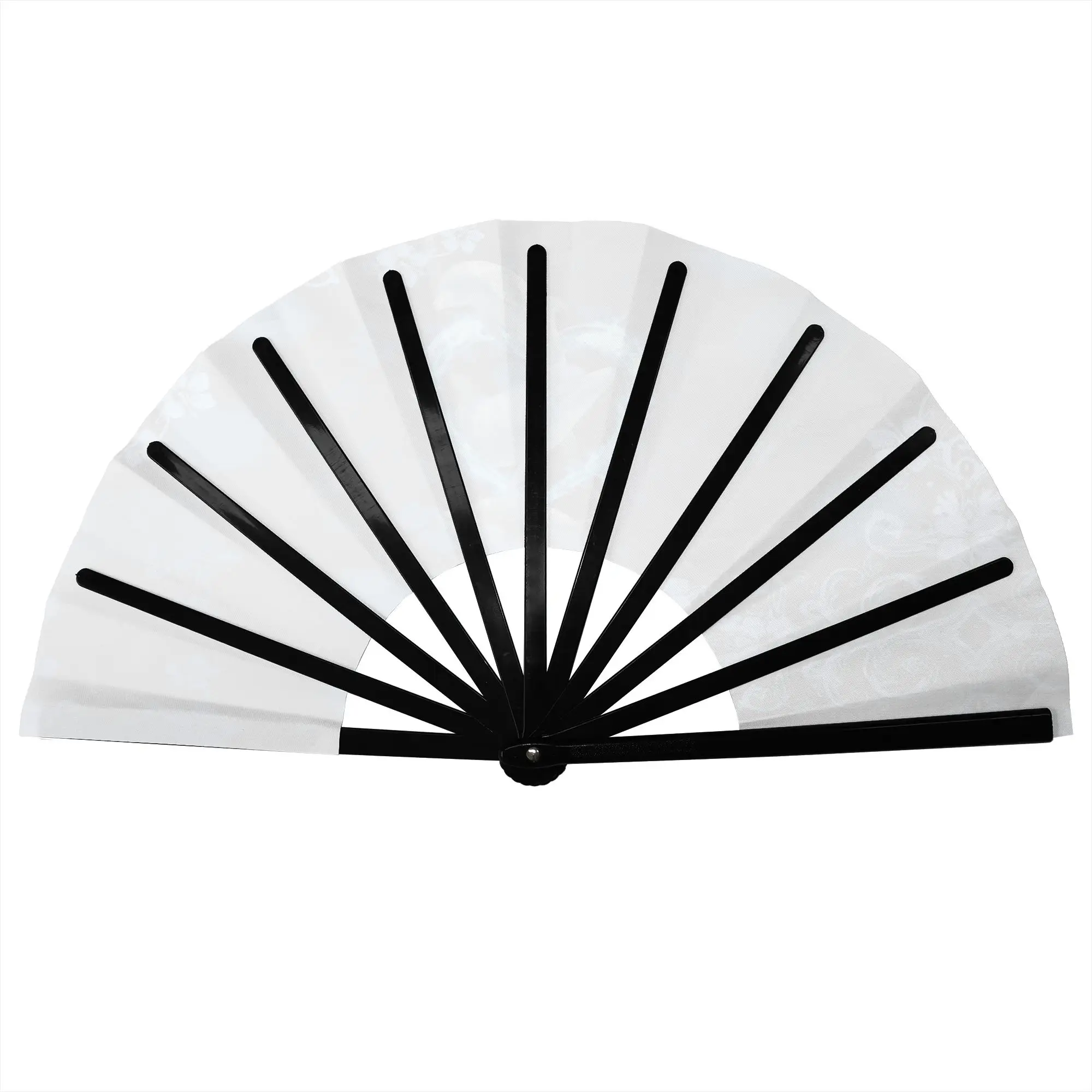 Blue Dolphins Traditional Folding Fan Chinese Style Ocean Blue Sea Animal Water Whale High-Quality Fans Gift Decorative Hand Fan