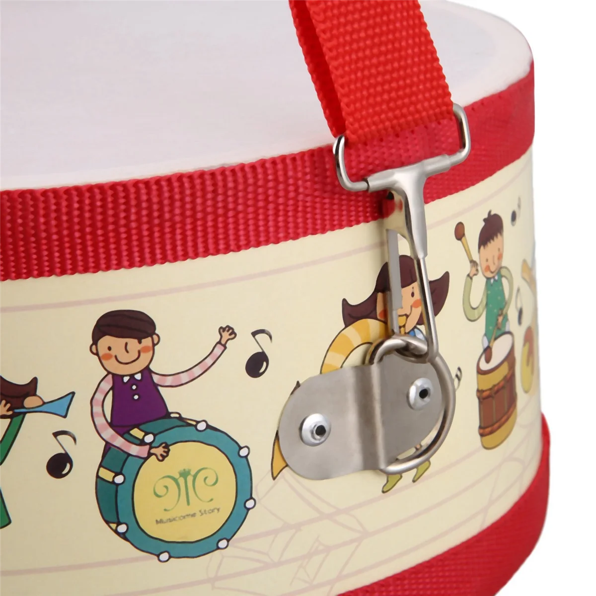 A99TDrum Wood Kids Early Educational Musical Instrument For Children Baby Toys Beat Instrument Hand Drum Toys