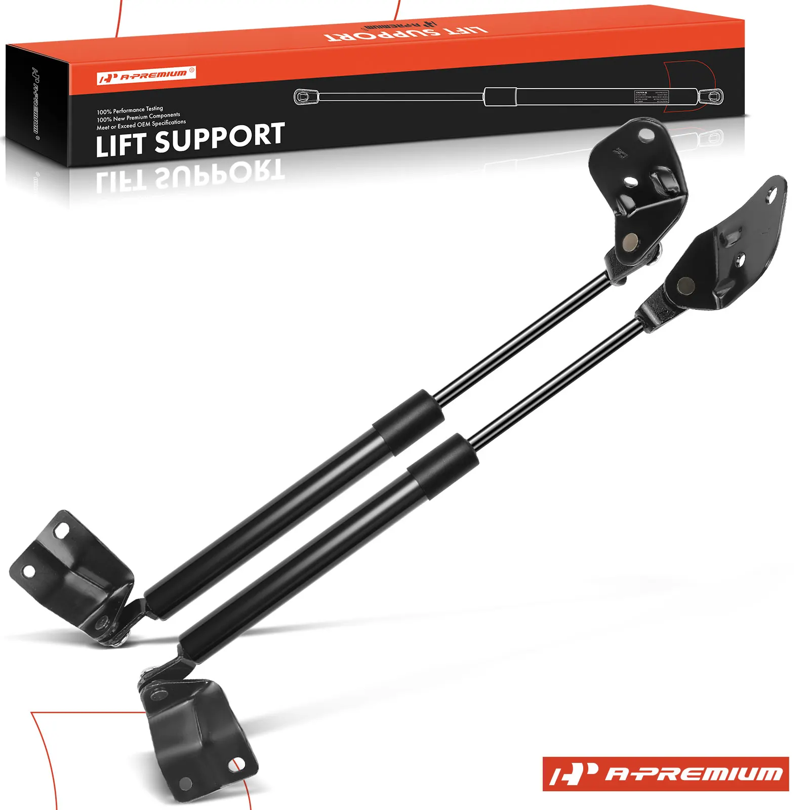 A-Premium 2Pcs Rear Hatch Lift Supports Shocks Struts for Nissan Pixo Suzuki Celerio 2000-2012 Hatchback