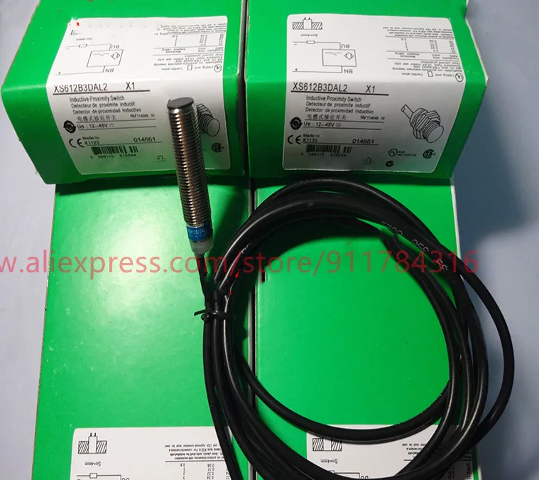 3pcs New High Quality schneider Proximity switch XS212BLPAL2 XS212BLNAL2 XS212BLPBL2 XS612B3DAL2