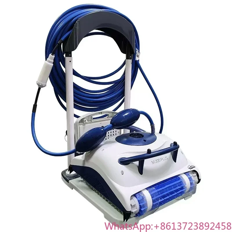 Robot Limpiafondos Automático para Piscinas Dolphin M200 PLUS Hecho de Plástico Resistente