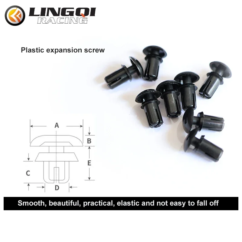 Electric Motorcycle Plastic Expansion Screws Undertray Pins For SURRON SUR RON Light Bee X S Dirt Bike Pit Bike Motocross