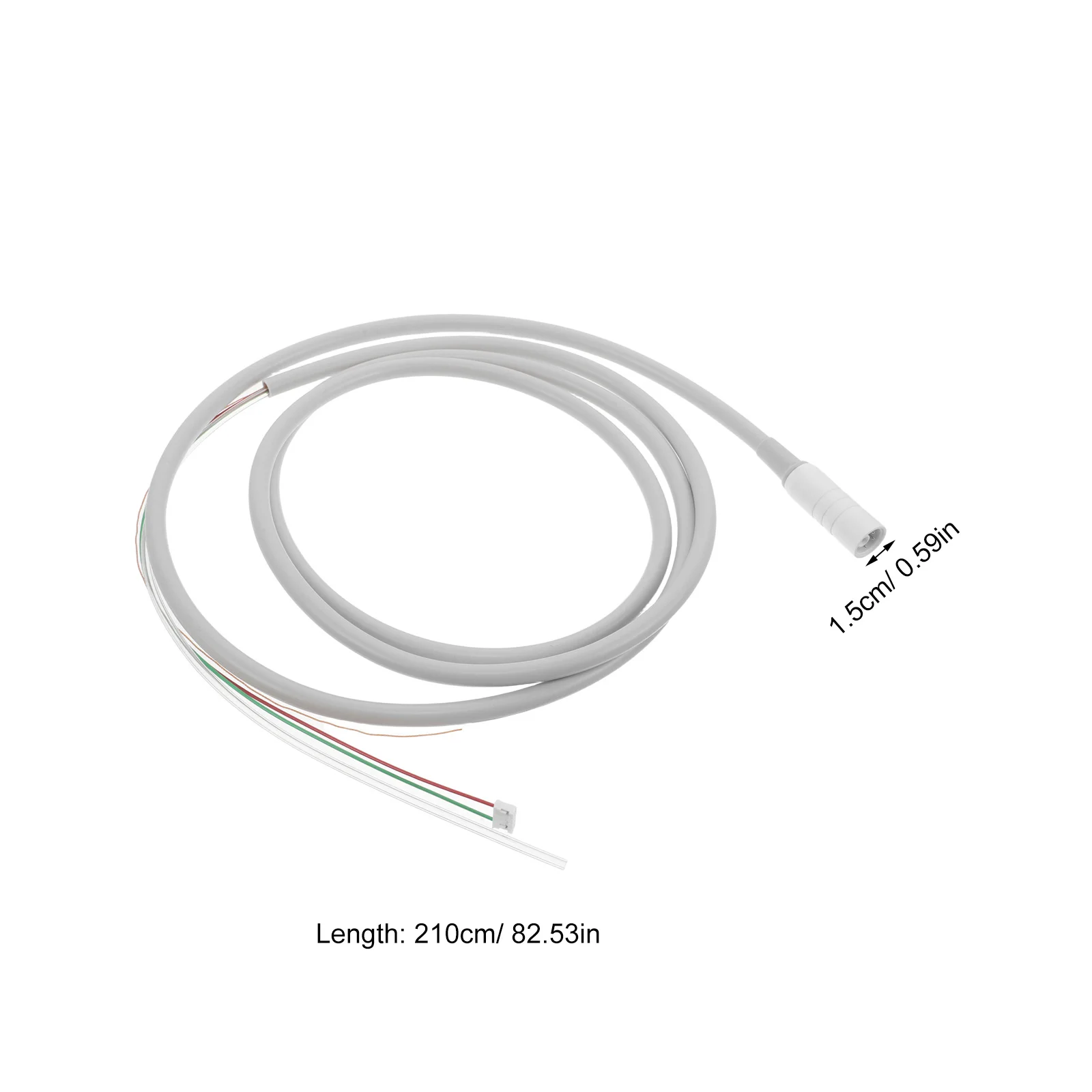 Cauda destacável da peça de mão do raspador para unidades dentárias ultrassônicas universais substituição push-in conector cabo de alta elasticidade snap-in