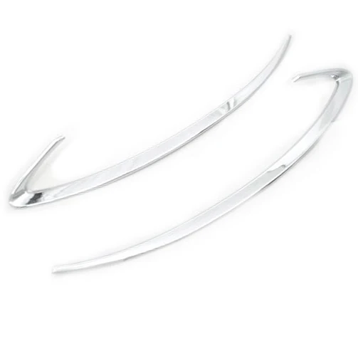 Chrome Styling Head Light Bottom Trim  for Ford Fiesta 2008-2011