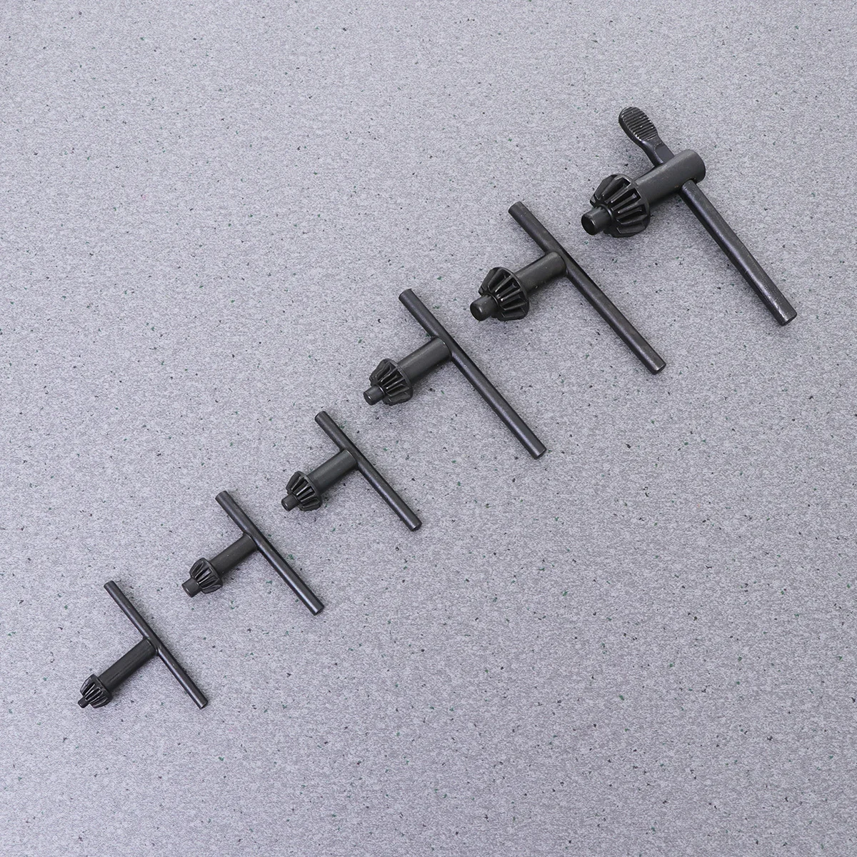 

6pcs Hand Key Drill Chuck Wrench Repair Tool For Electric Drill Clamping Adjustable Tightening Durable Grip Power Drills