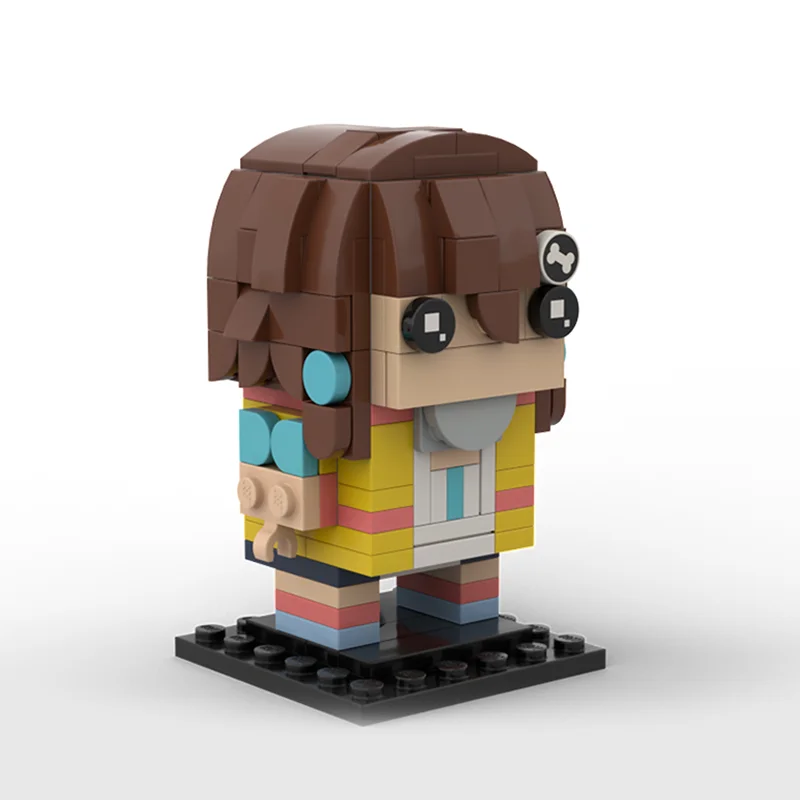 

154pcs MOC Inugami Korone Brickheadz Model Building Blocks Christmas Gifts Construction Toy Brick Kids Education DIY Creative