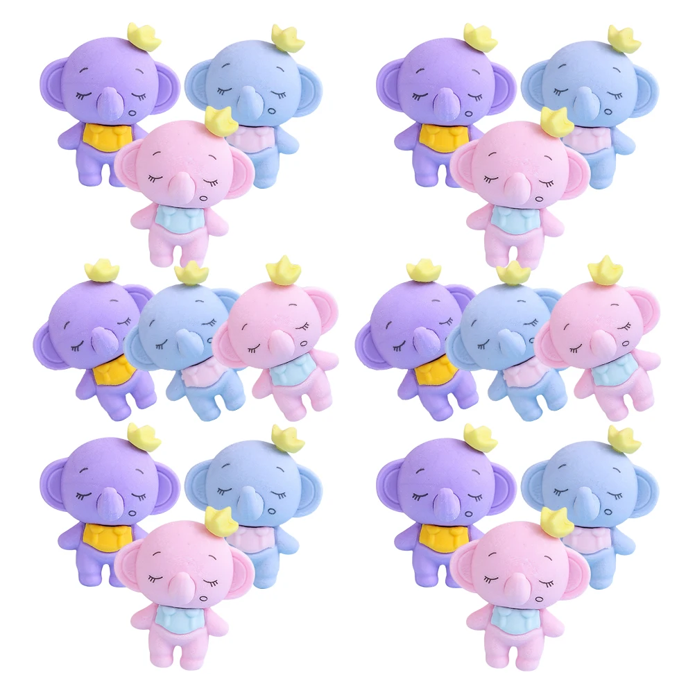 

Shaped Erasers Cute Kawaii Desk Pets for Kids Bulk Tpr Student Homework Rewards Tiny Animal Rubber Eraser School