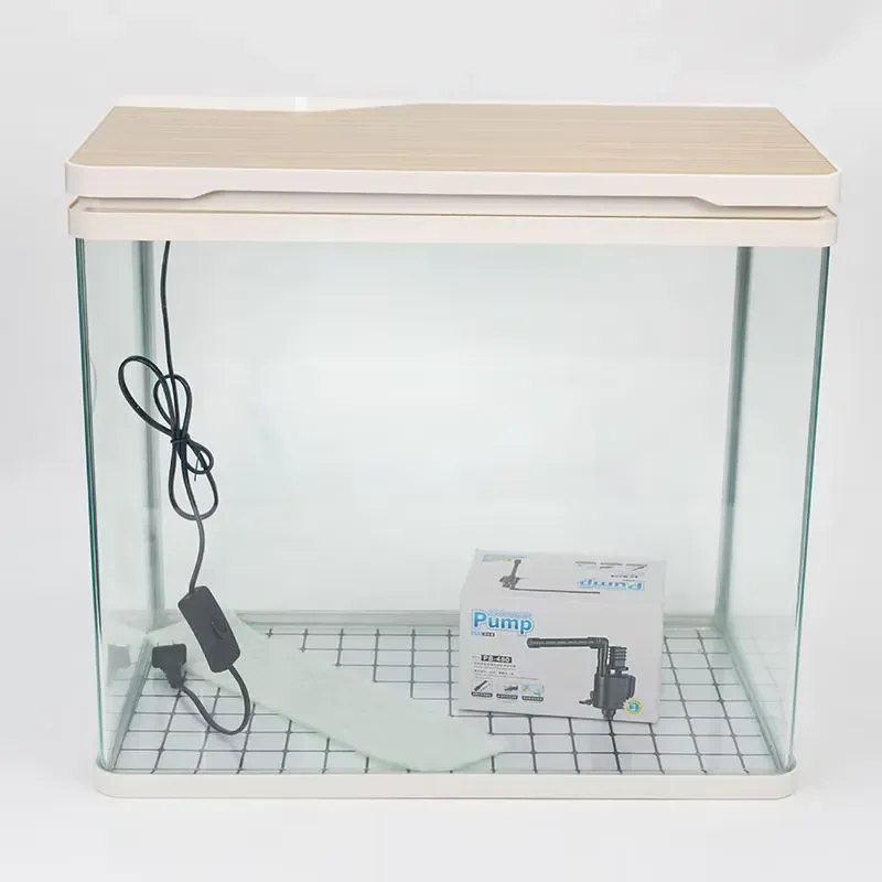 Relaxlines Wholesale Desktop Aquarium Multifunctional Coffee Table Tank With Lights Filter Water Pump Glass Aquarium Fish