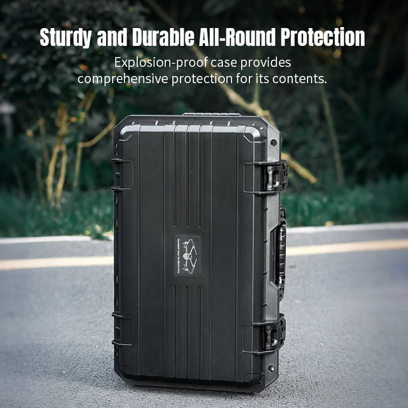 Portable Sealed Handle-type Waterproof Box For Dji Mavic 4 Pro/Mavic 3/Air 3s Drone Accessories Suitcase For Dji Rc 2/Rc Pro 2