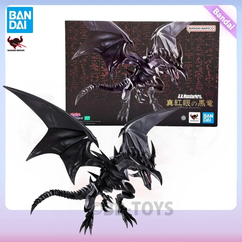 

In Stock BB Genuine Bandai S.h.monsterarts Shm Yu-gi-oh Red Eyes Black Dragon Action Figures Toys Anime Model Figurine Toy Gifts