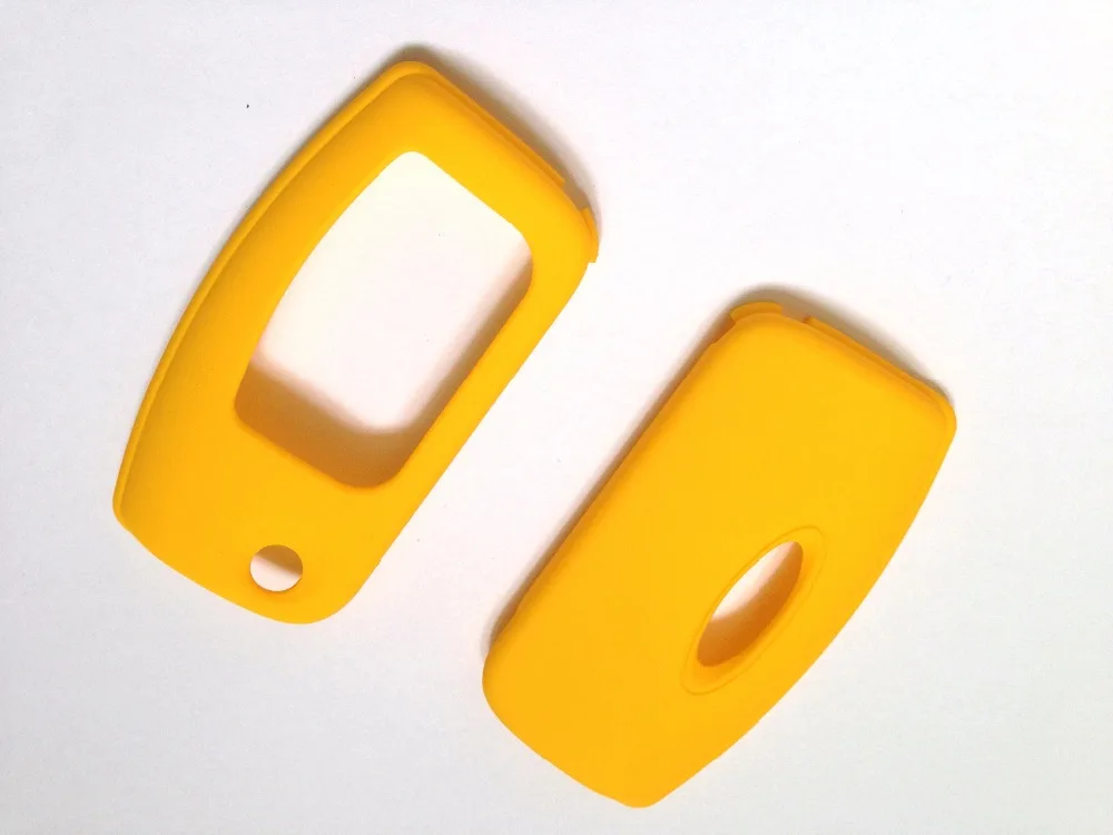 YELLOW Hard Plastic Remote Key Protection Case Cover 3 Button For Ford Fiesta Focus C-Max Galaxy Kuga Mondeo S-Max