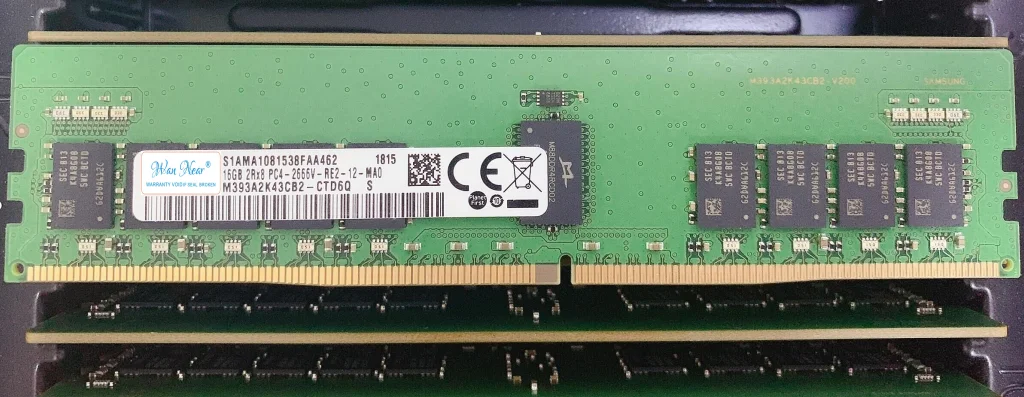 

Для 393A2K43CB2-CTD6Q/7Y 16G 2RX8 2666V DDR4 RDIMM