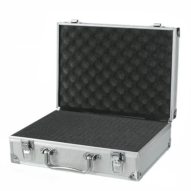 Portable Aluminum Alloy Tools Storage Box Multi-functional Professional Equipment Instrument Sound Card Props Organizer Boxes