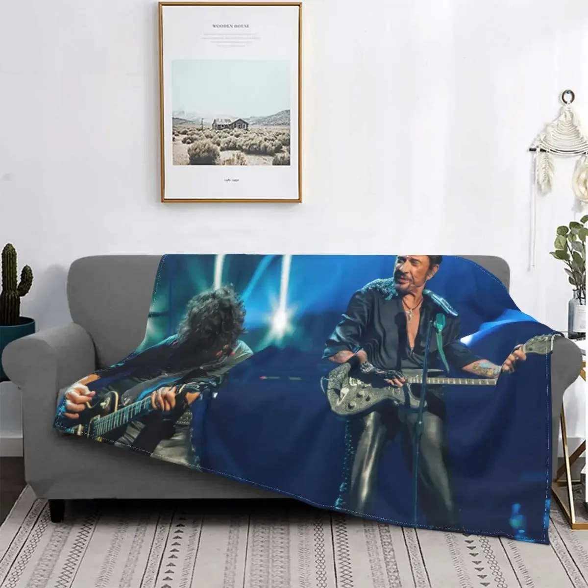 

Одеяло Джонни Хелли, коралловый флис, плюшевый принт, певец, звезда, портативные теплые Пледы для кровати, детали