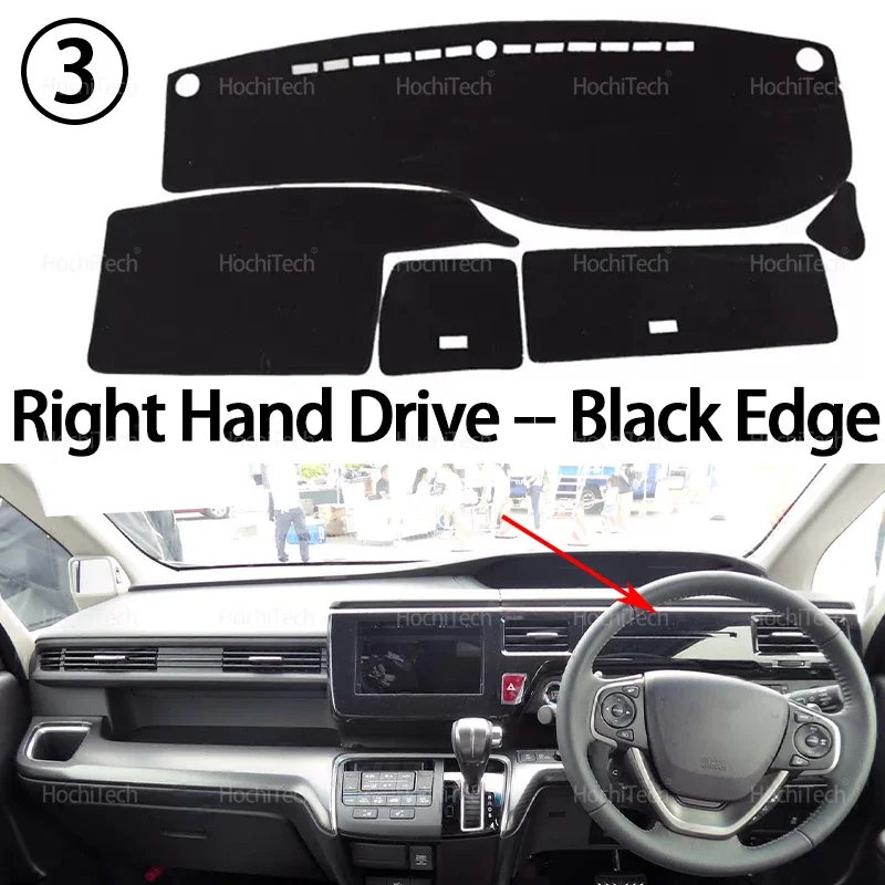 Für Honda Stepwgn Step Wagon STEP WGN RP1-5 G5 PR 5Gen 2015-2021 Dashboard Abdeckung Anti-Rutsch-Matte Schützen pad Sonnenschirm Teppich Teppich – Detail 11