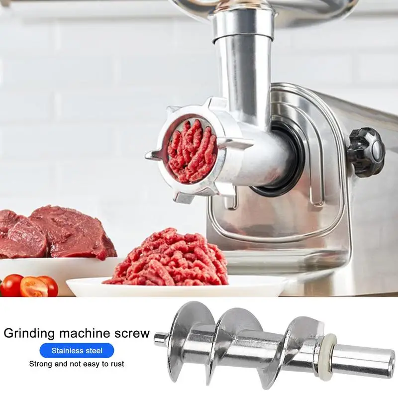 Meat Grinder Screw Meat Grinder Screw Mincer Meat Grinder Parts Meat Grinder Bades Stainless Steel For Electric Meat Grinder