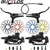 BUCKLOS E-Bike freno de disco hidráulico Scooter Eléctrico bicicleta plegable freno de disco 2 pines apagado bicicleta eléctrica frenos hidráulicos