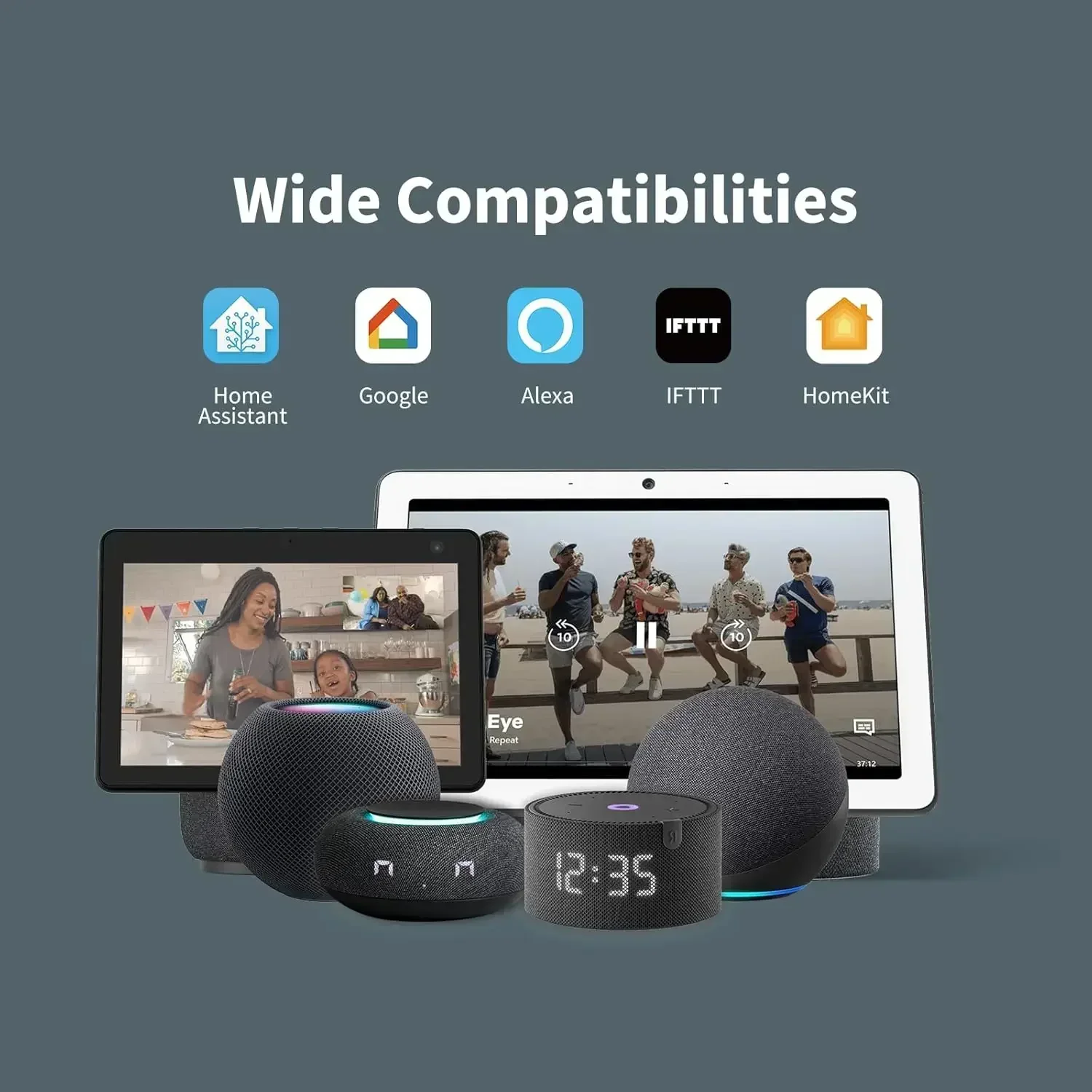 Aqara Smoke Alarm Zigbee 3.0 Detector Sensor Highly Sensitive Smoke Concentration Detection Work with Xiaomi Matter Homekit APP