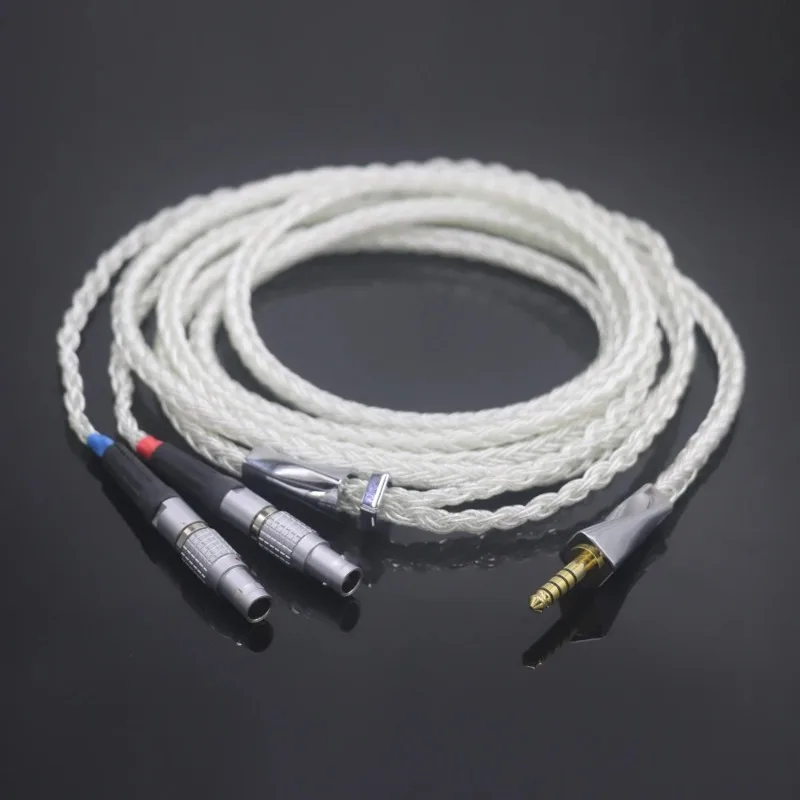 

Pure Sil-ver 16 Core 2.5mm 4.4mm 3.5mm XLR Earphone wire