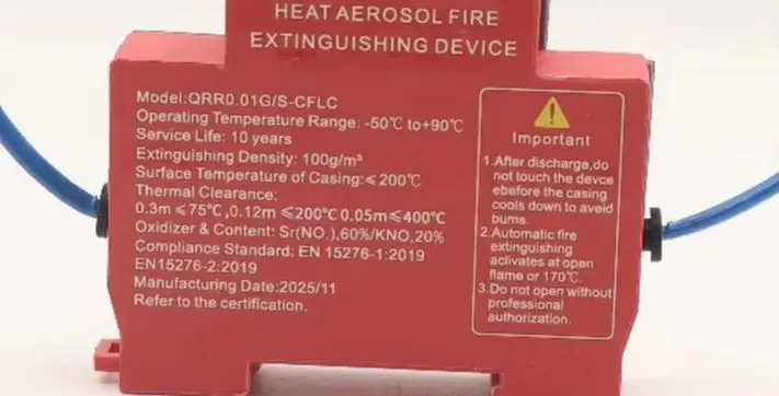 

Automatic Fire Suppression System: 170°C Auto Activation & Dual Nozzles For Automatic Fire Suppression System: 170°C Auto