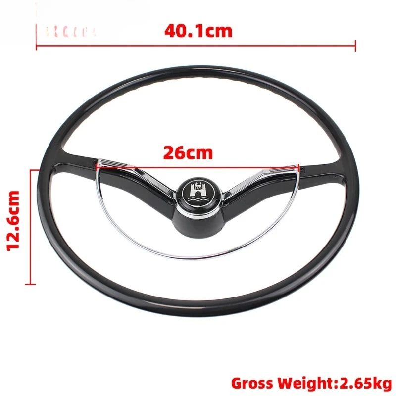 لعبة رالي كلاسيكية 2-تكلم خمر 400 مللي متر عجلة القيادة طبق عميق ل V olkswagen Beetle VW Bug Karmann Ghia Type 3 1962-1971