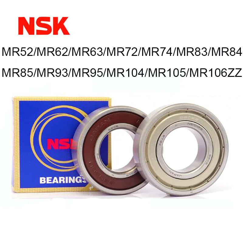 

High-Speed Japan NSK bearing import MR52 MR53 MR63 MR72 MR74 MR83 MR84 MR85 MR93 MR95 MR104 MR105 MR106 MR115 MR117 MR128ZZ 2022