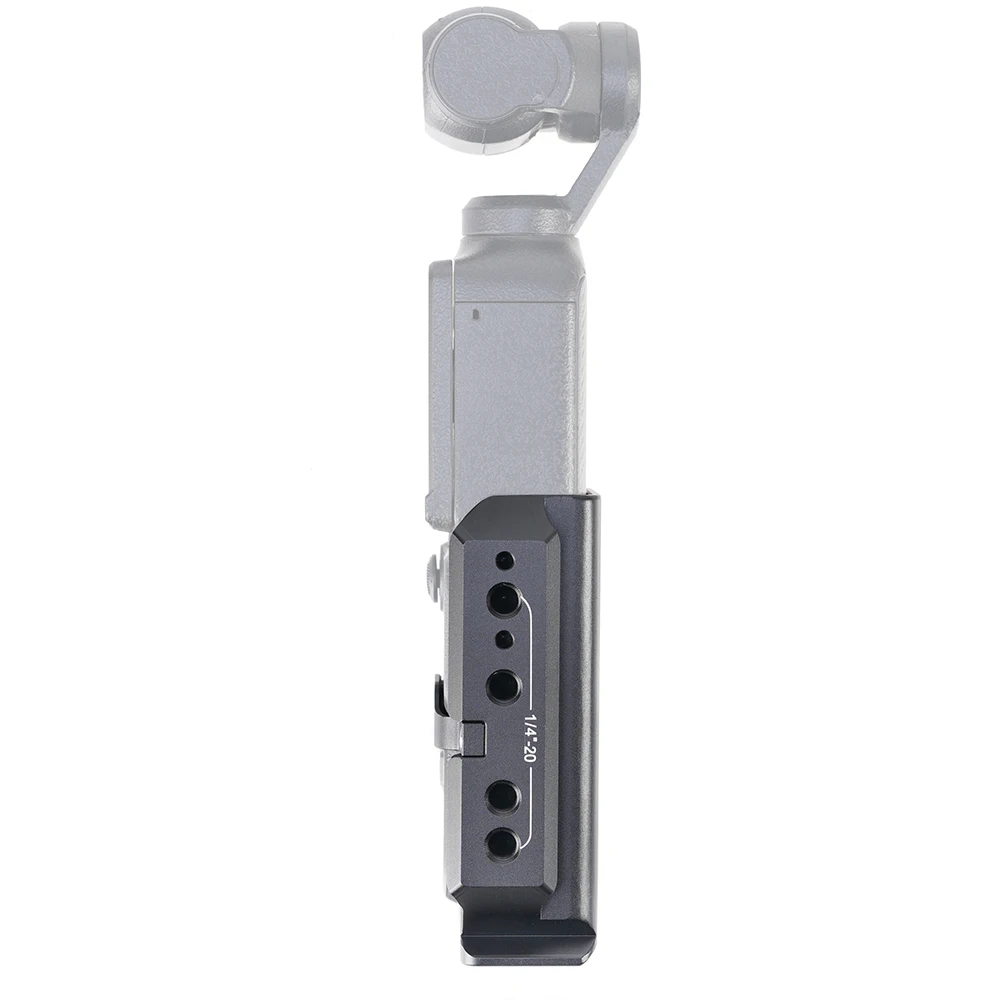 FOTGA Käfig für Pocket 3/4/4P Erweiterungsadapter Zubehör für DJI Osmo Pocket 3 Aluminium-Schutzkäfig Metallhalterungsadapter – Detail 32