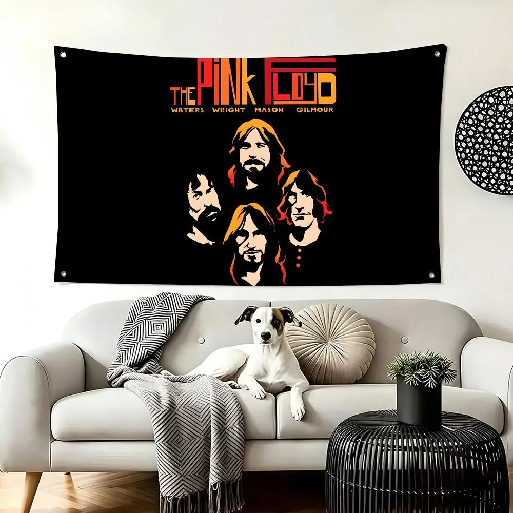 band P-Pink F-Floyd Flags  For Living Room Home Dorm Decor Wall Outdoor Camping Party Banner Gifts
