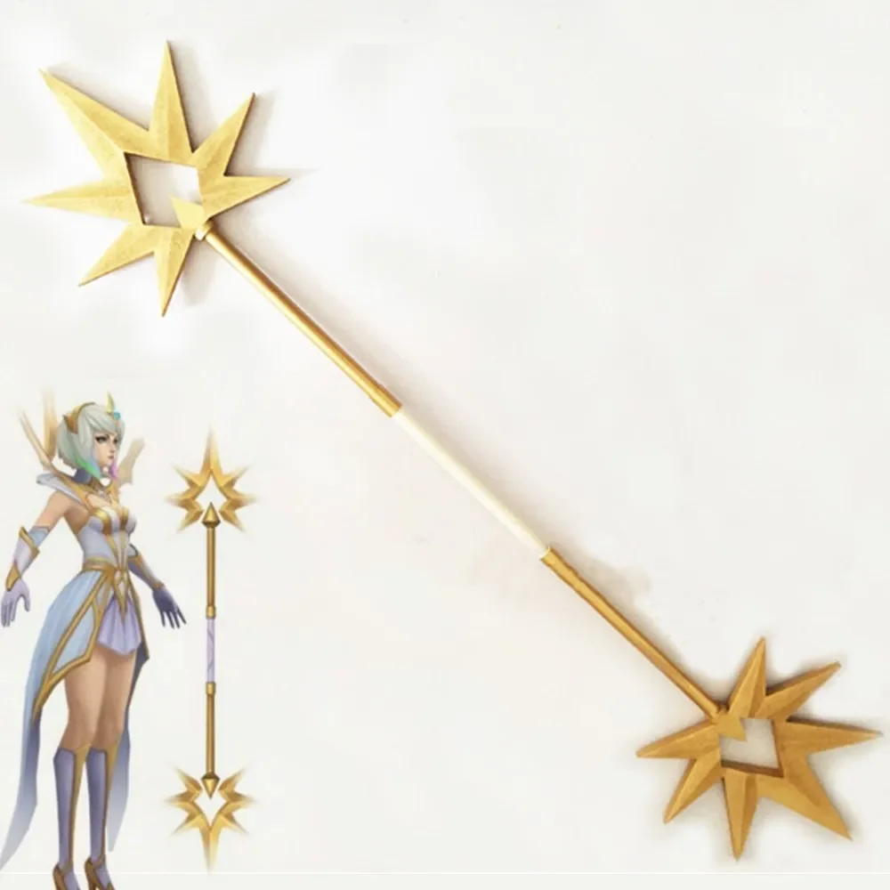 

Игра LOL Luxanna Cos Elementalist Lux Light Element Skin Косплей Палка Аксессуары для оружия Палочки Реквизит для Хэллоуина и Рождества