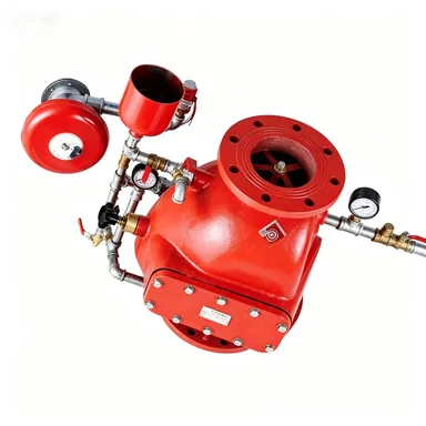 Dn100-Dn150 Hot Selling Quick Respond Wet Alarm Check Valve Fire-Fighting Deluge Wet Type Alarm Check Valve Dry Alarm Valve