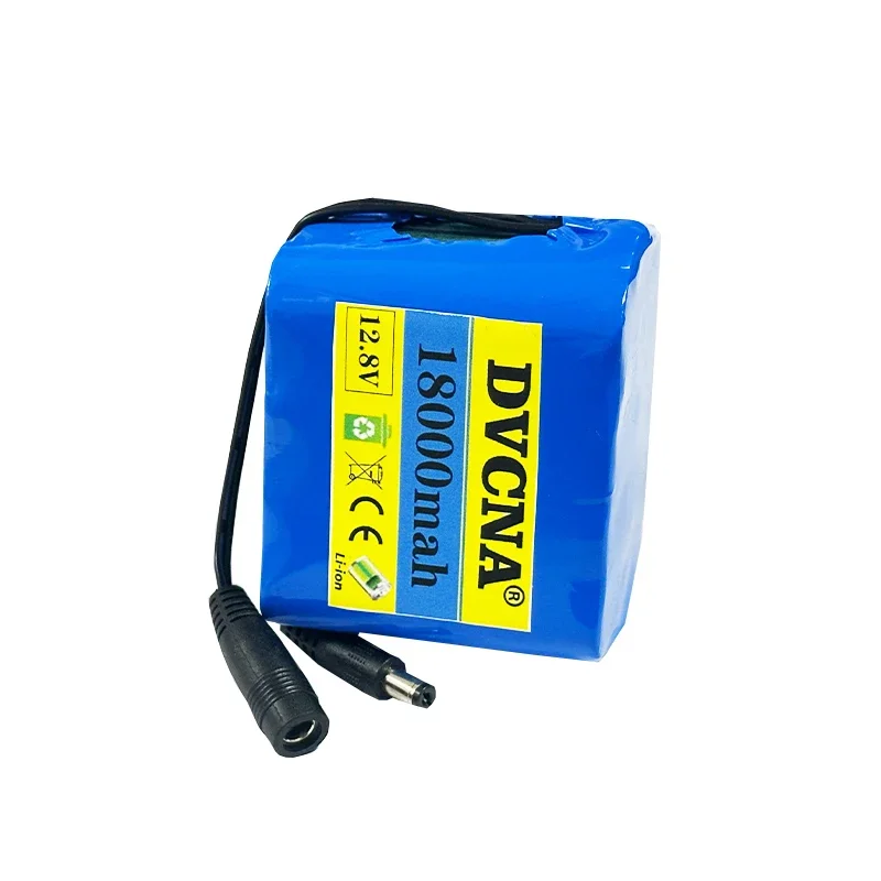 2024 new battery pack lithium battery 4S3P 12.8V 18000Ah, with 4S 40A balanced BMS, suitable for various power sources