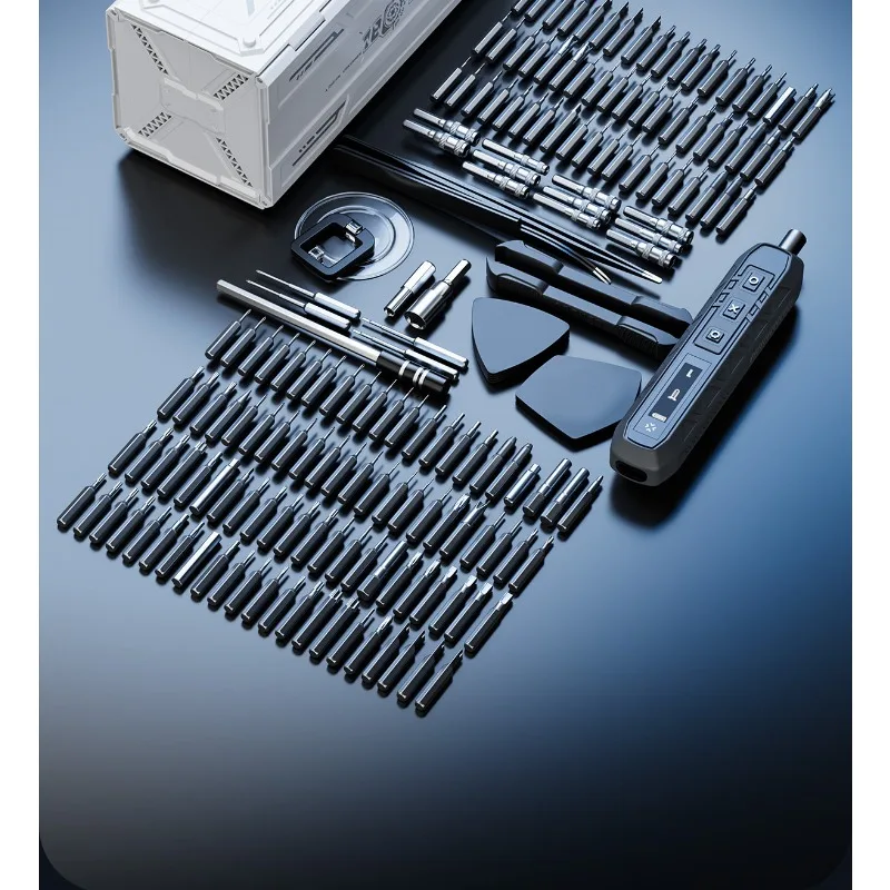 Electric Electric Screwdriver Set 180 in One Multi-functional Screwdriver Disassembly and Maintenance Small Screw Batch