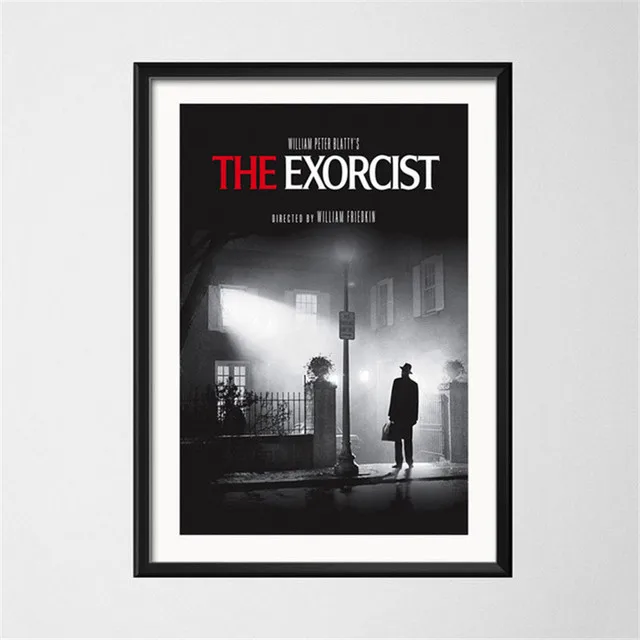 The Exorcist Classic Horror Movie HD Print Art Painting Vintage Canvas Poster Wall Home Decor Wall Art Decor  Poster  Anime