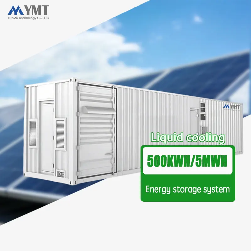 Storage System with 314Ah LiFePO4 and Liquid/Air Cooling EU 2.17MWh Container ESS 1MW Solar Power Plant
