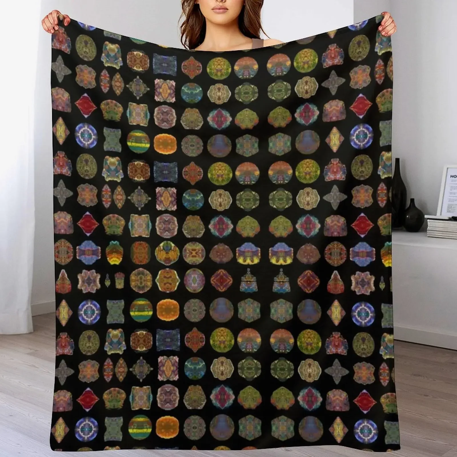 Lithoviso stone design: portfolio Throw Blanket Ultra Plush Cozy Blanket for Napping Sleeping