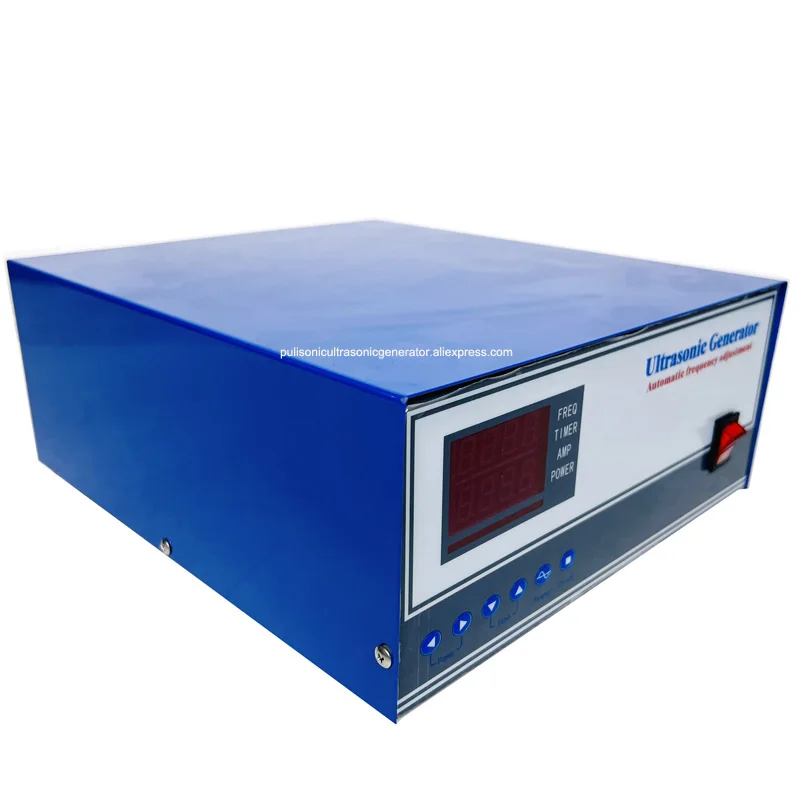 28khz 40khz 2000W Industrial Ultrasonic Bath Generator For Printhead DPF Block Parts Automotive Engine Cleaning Machine