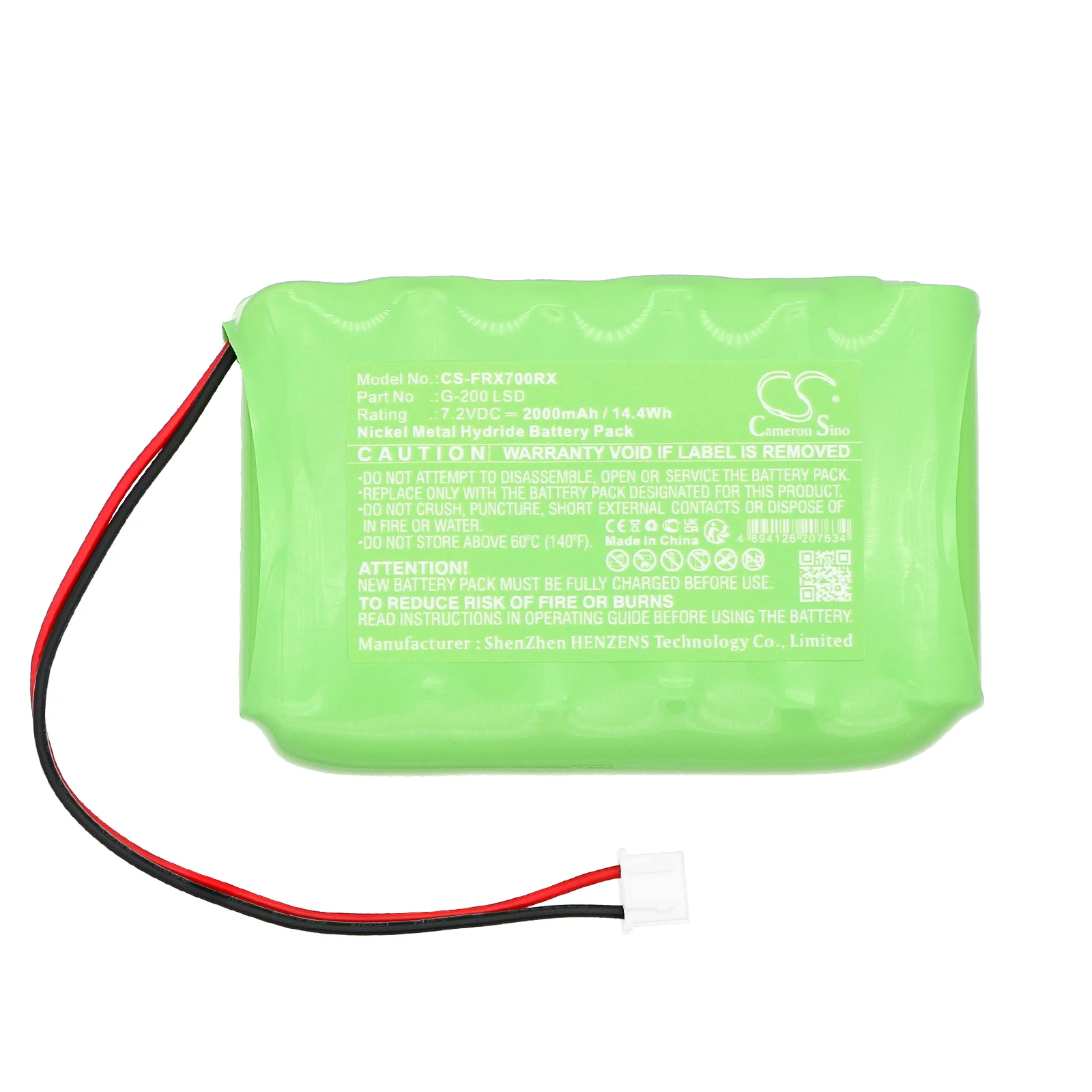 Cs Replacement Battery For Frsky Taranis Qx7,Taranis Qx 7 PN:G-200 Lsd /