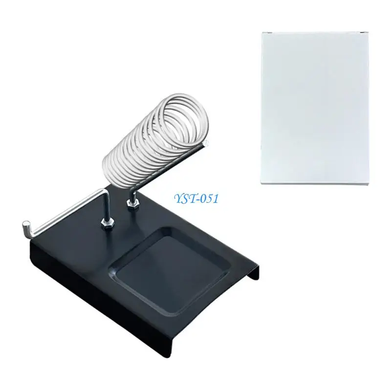 E15A Rusts Resistant Soldering Iron Stand Portable Design Support Brackets for Easy Carrying and Use in Office or Workshop