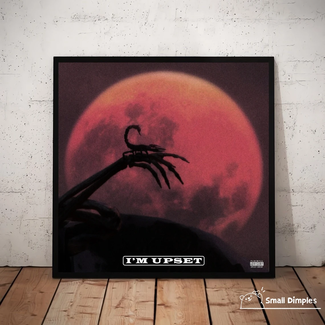 Drake I'm Upset Music Album Poster Canvas Art Print Home Decoration Wall Painting (No Frame)