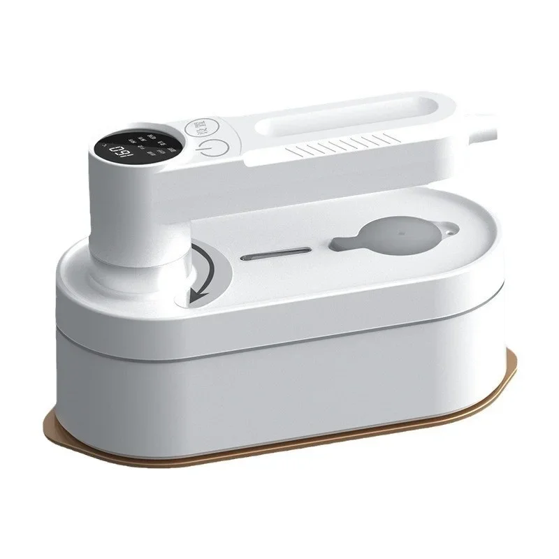 

Portable Mini Household Electric Iron New Digital Display Folding Handheld Travel Ironing Machine Cross-border Steamer